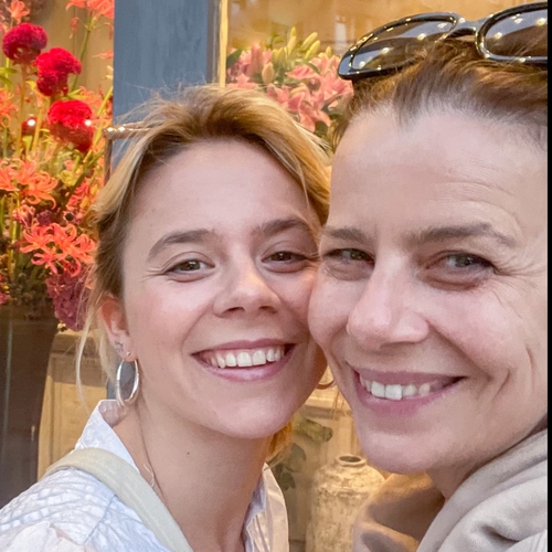 Agata Kulesza i Marianna Figurska